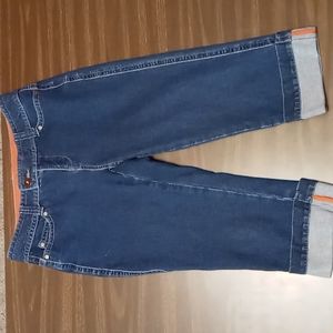 Coldwater Creek Size 4P Cuffed Capris